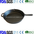 14′′ Nonstick Preseasoned Cast Iron Pizza Pan